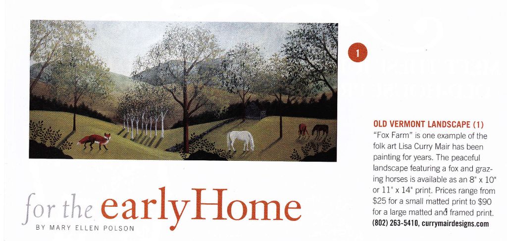 Early Homes Feature