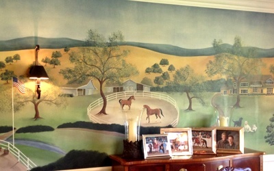 California Ranch Mural